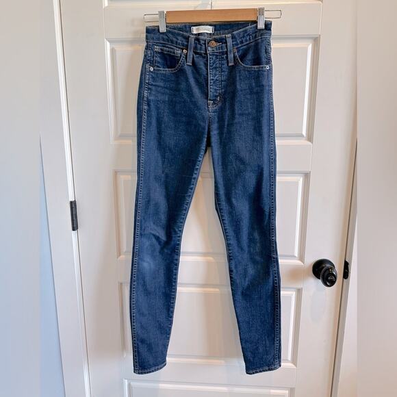 MADEWELL 10” High Rise Skinny Jeans 25 - Picture 1 of 6